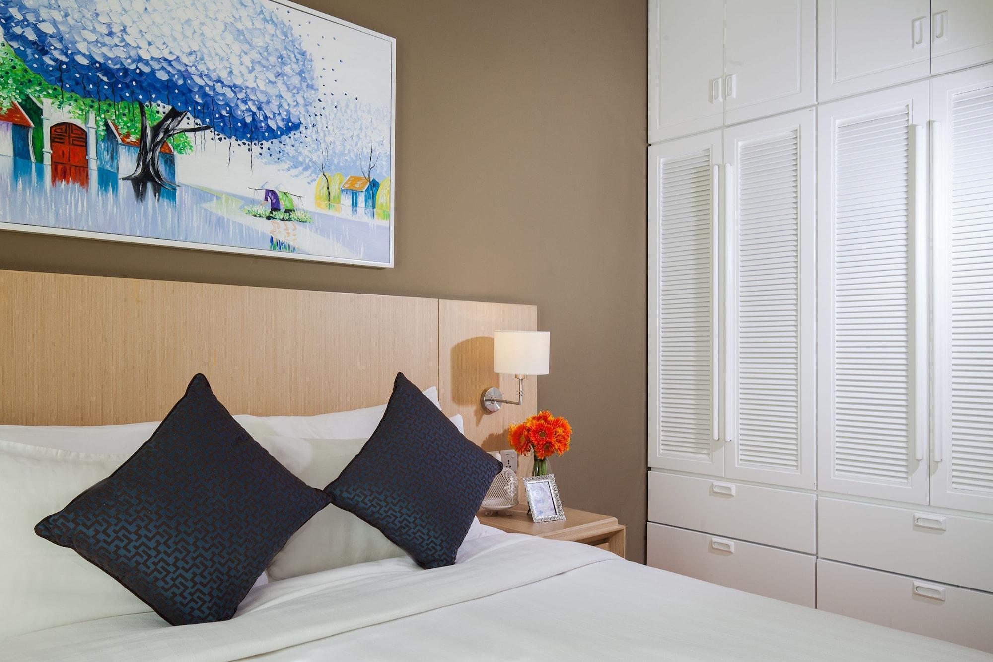 Somerset Πόλη Χο Τσι Μινχ Εξωτερικό φωτογραφία A bedroom at the hotel