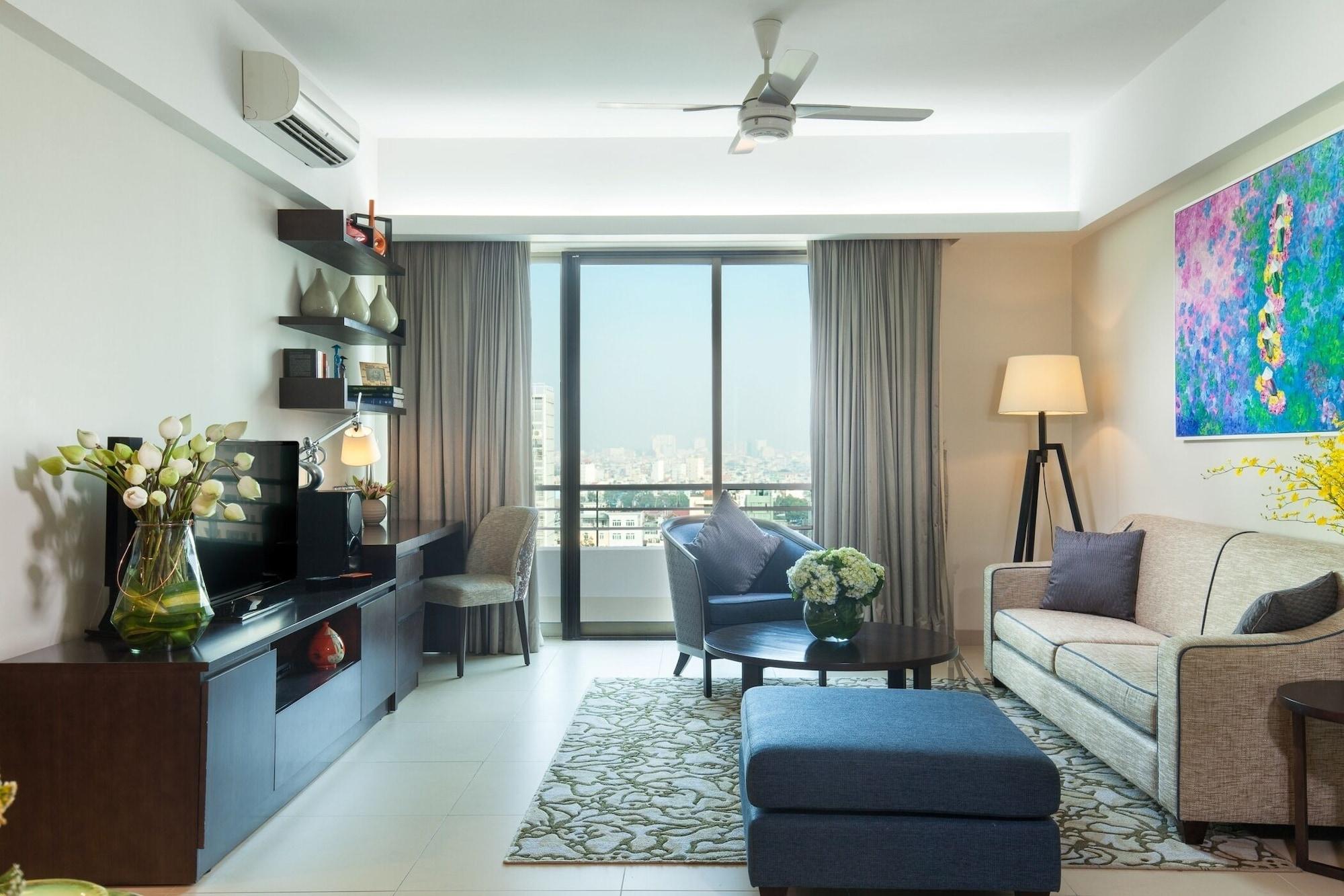 Somerset Πόλη Χο Τσι Μινχ Εξωτερικό φωτογραφία A living room in a condominium