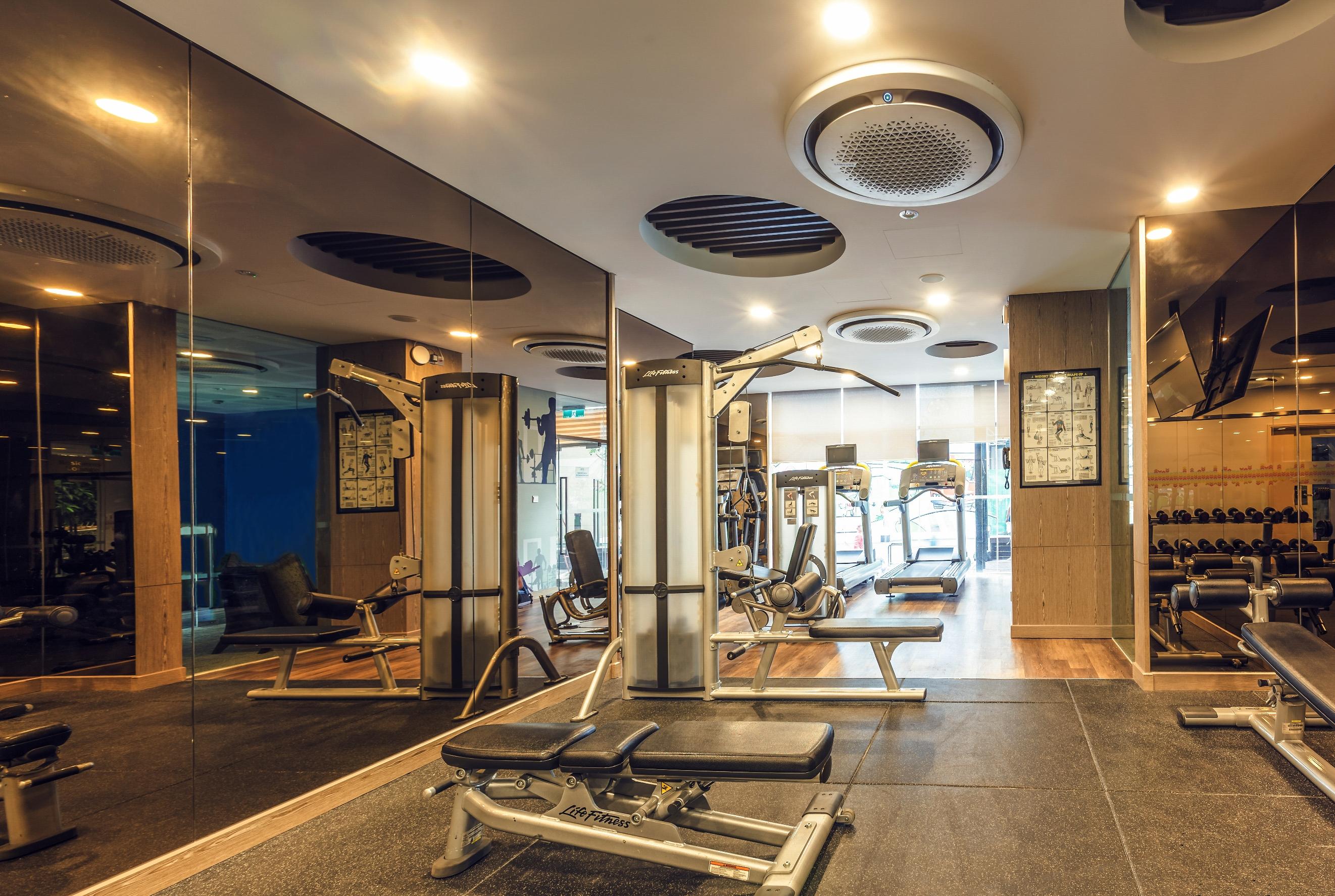 Somerset Πόλη Χο Τσι Μινχ Εξωτερικό φωτογραφία The gym at the hotel