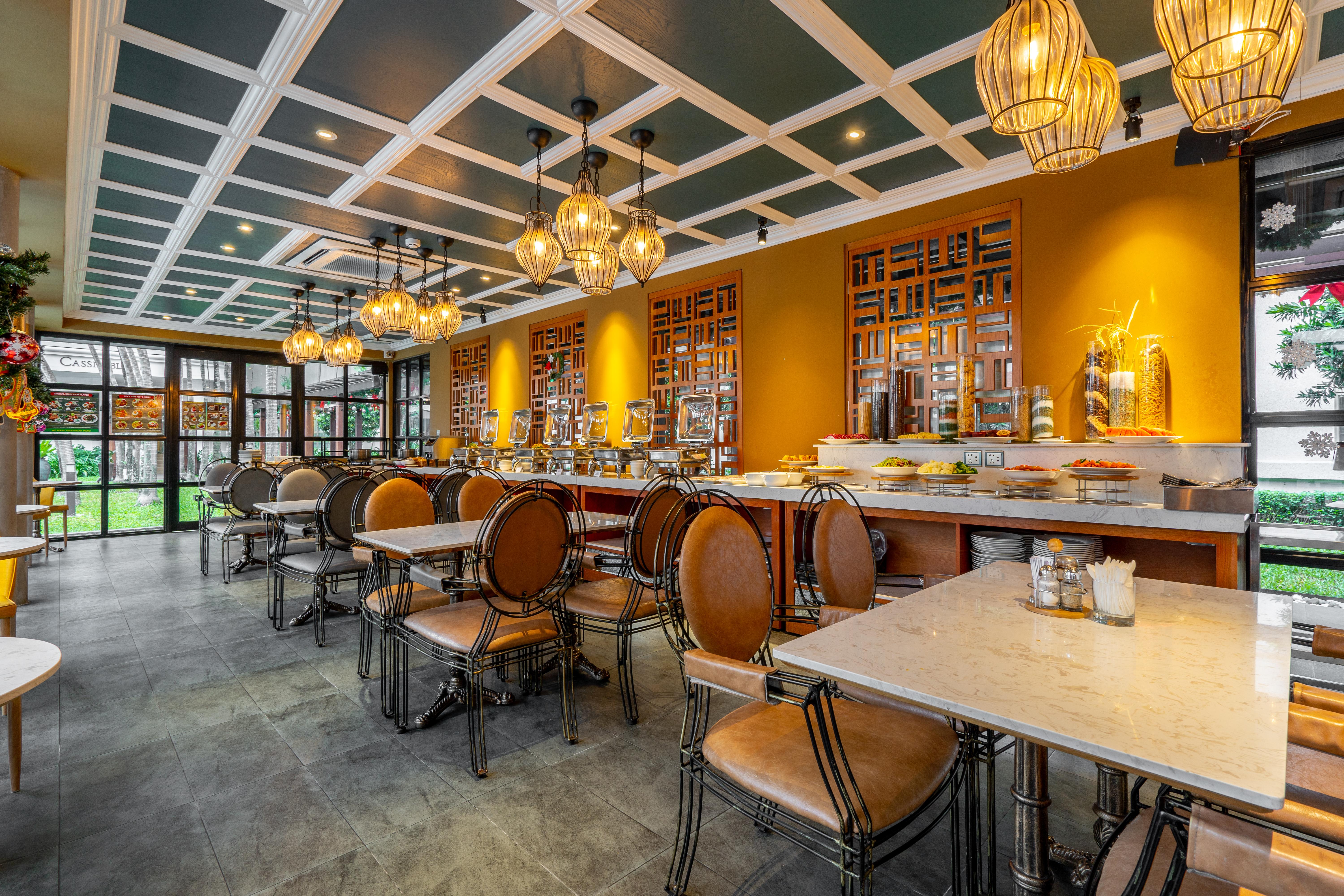Somerset Πόλη Χο Τσι Μινχ Εξωτερικό φωτογραφία The interior of the restaurant